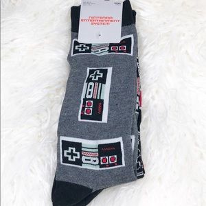 2 pack Nintendo long socks NWT